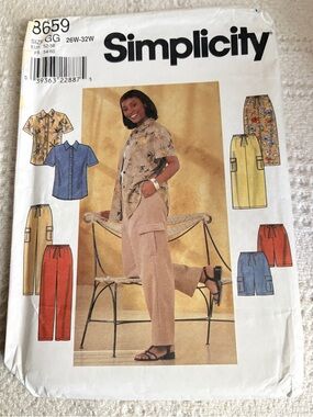 Simplicity Pattern 8659 GG for Women’s Complete Outfit